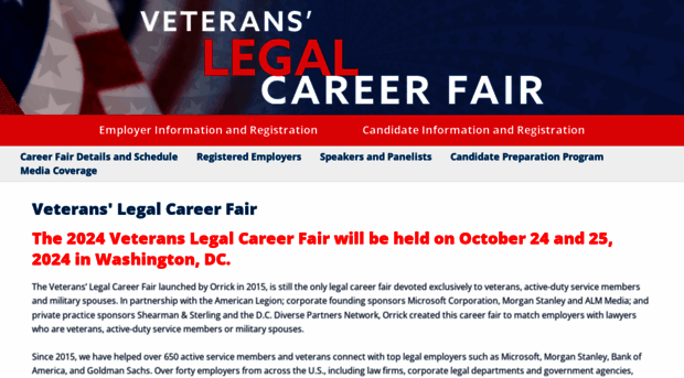 veteranslegalcareerfair.com