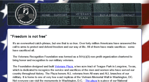 veteransrecognitionfoundation.org