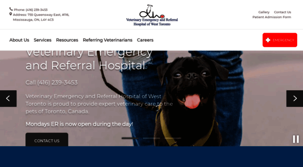 veterinaryemergencyhospitalofwesttoronto.com