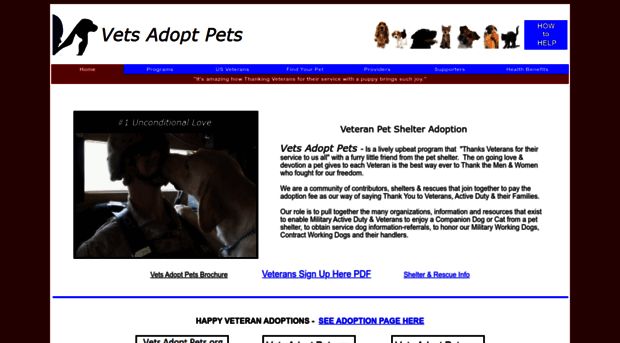 vetsadoptpets.org