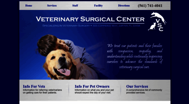 vetsurgicalcenter.com