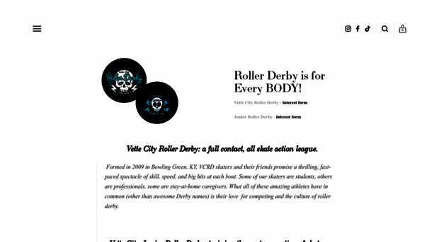 vettecityrollerderby.com