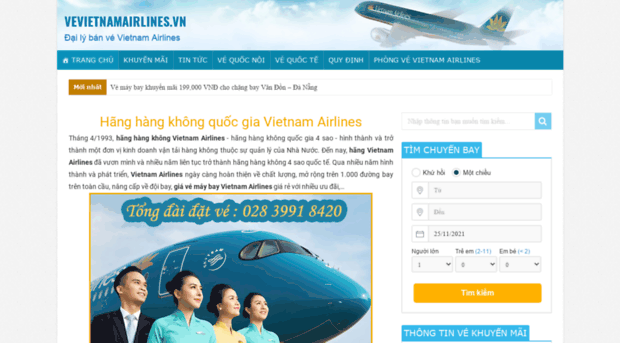 vevietnamairlines.vn