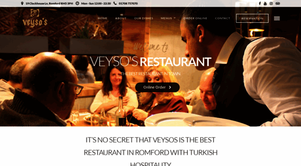 veysosrestaurant.co.uk