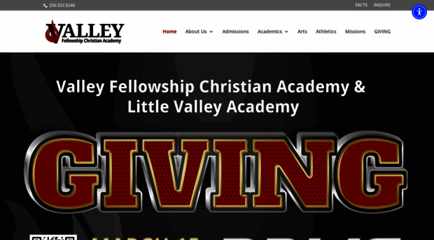 vfchristianacademy.com