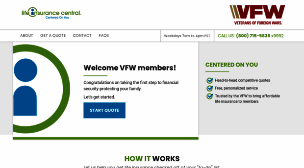 vfw.lifeinsurancecentral.com