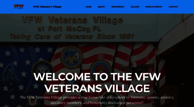 vfwveteransvillage.org