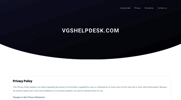 vgshelpdesk.com