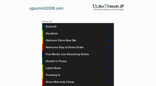 vgsummit2008.com