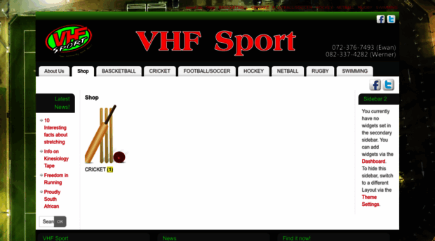 vhfsport.co.za