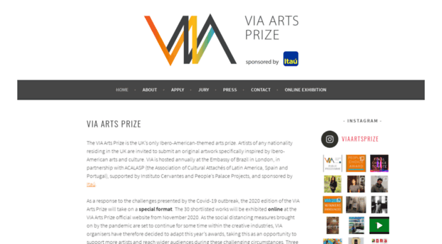 viaartsprize.org