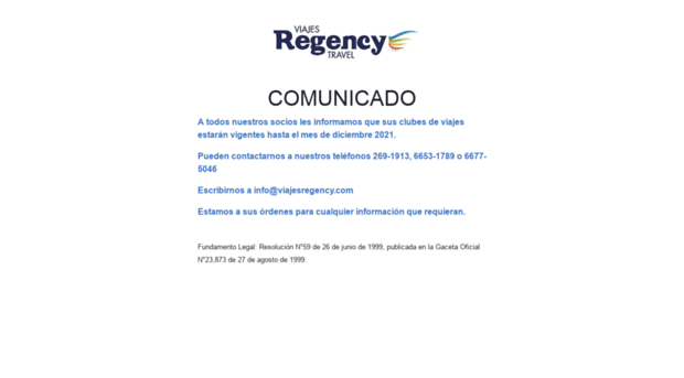 viajesregency.com