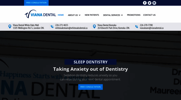 vianafamilydentist.com