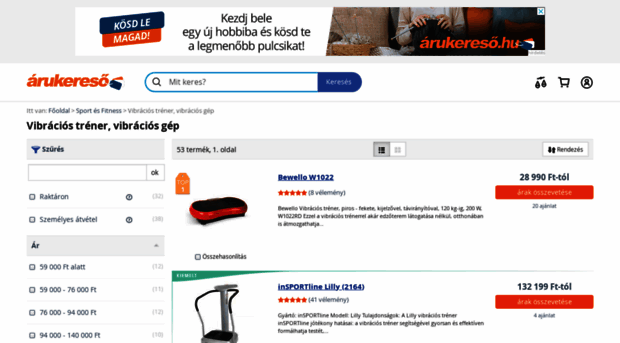 vibracios-trener-vibracios-gep.arukereso.hu