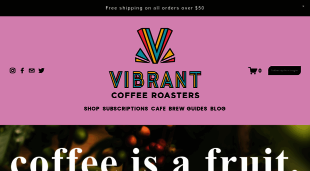 vibrantcoffeeroasters.com