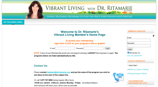 vibrantlivingmembers.com