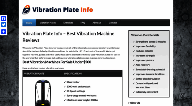 vibrationplateinfo.com