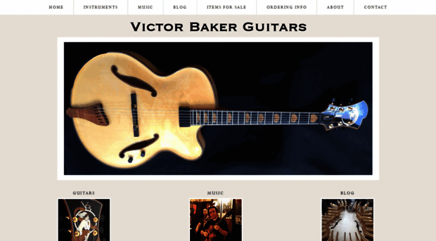 victorbakerguitars.com