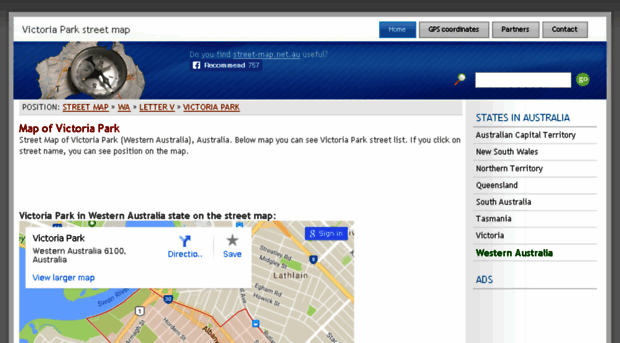 victoria-park-wa.street-map.net.au