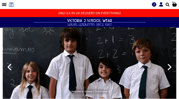 victoria2schoolwear.co.uk