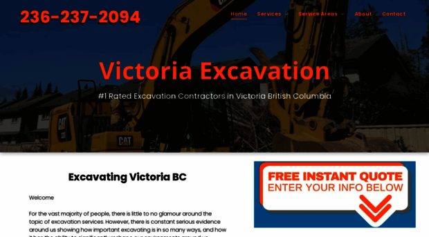 victoriaexcavation.com