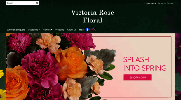 victoriarosefloral.com