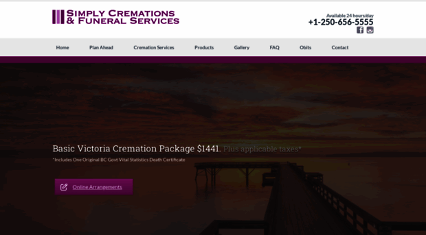 victoriasimplycremations.com