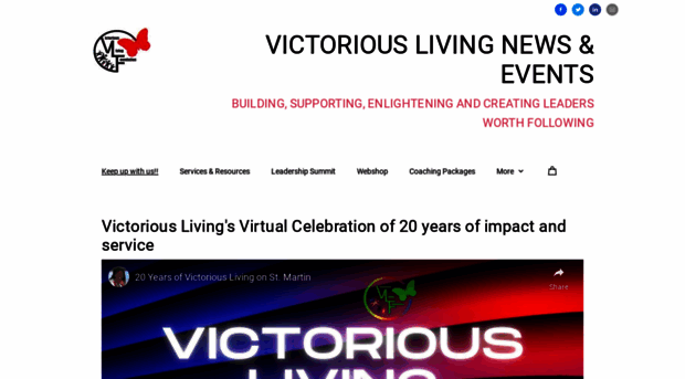 victoriouslivingfoundation.com