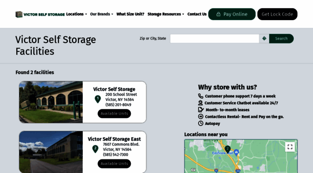 victorselfstorage.com