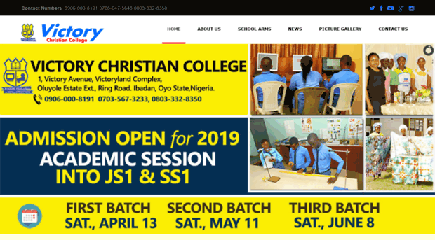 victorychristianschools.org