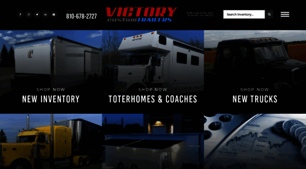 victorycustomtrailers.com