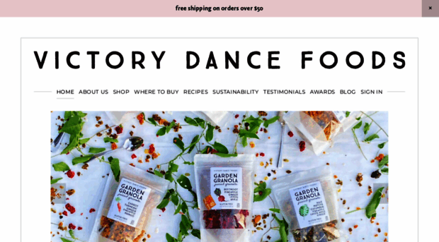 victorydancefoods.com