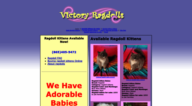 victoryragdolls.com