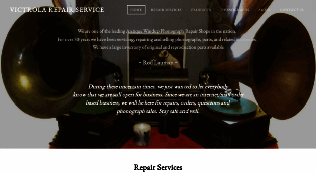 victrolarepairservice.com