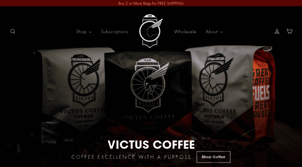 victuscoffee.com