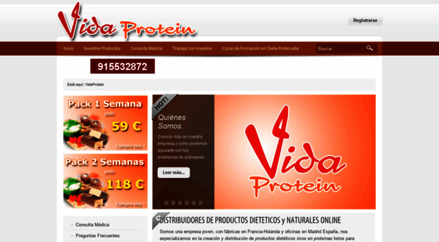 vidaprotein.com