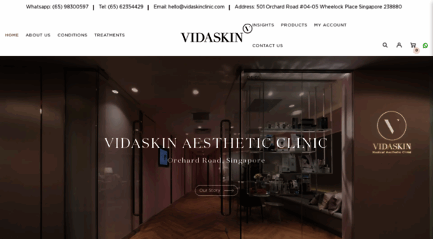 vidaskinclinic.com