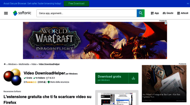 video-downloadhelper.softonic.it