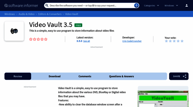 video-vault.software.informer.com