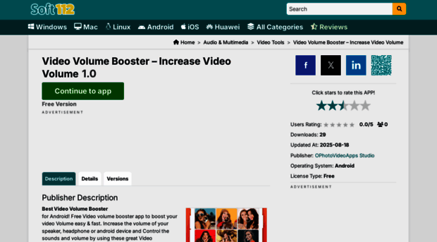 video-volume-booster-increase-video-volume.soft112.com