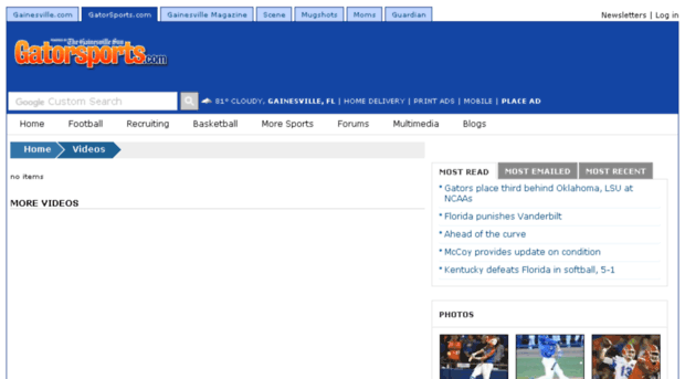 video.gatorsports.com