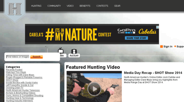 video.huntingclub.com