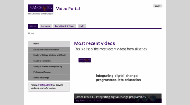 video.manchester.ac.uk