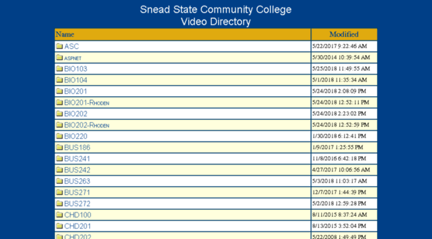 video.snead.edu