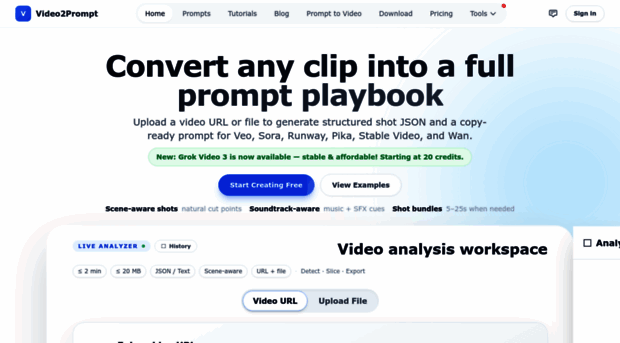 video2prompt.org