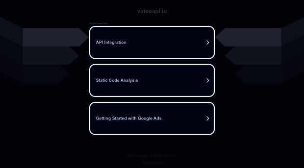 videoapi.io