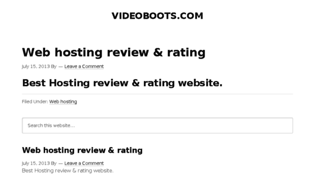 videoboots.com