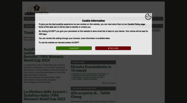 videocalcio.net