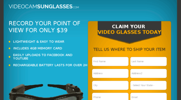 videocamsunglasses.com