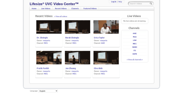 videocenter.uark.edu
